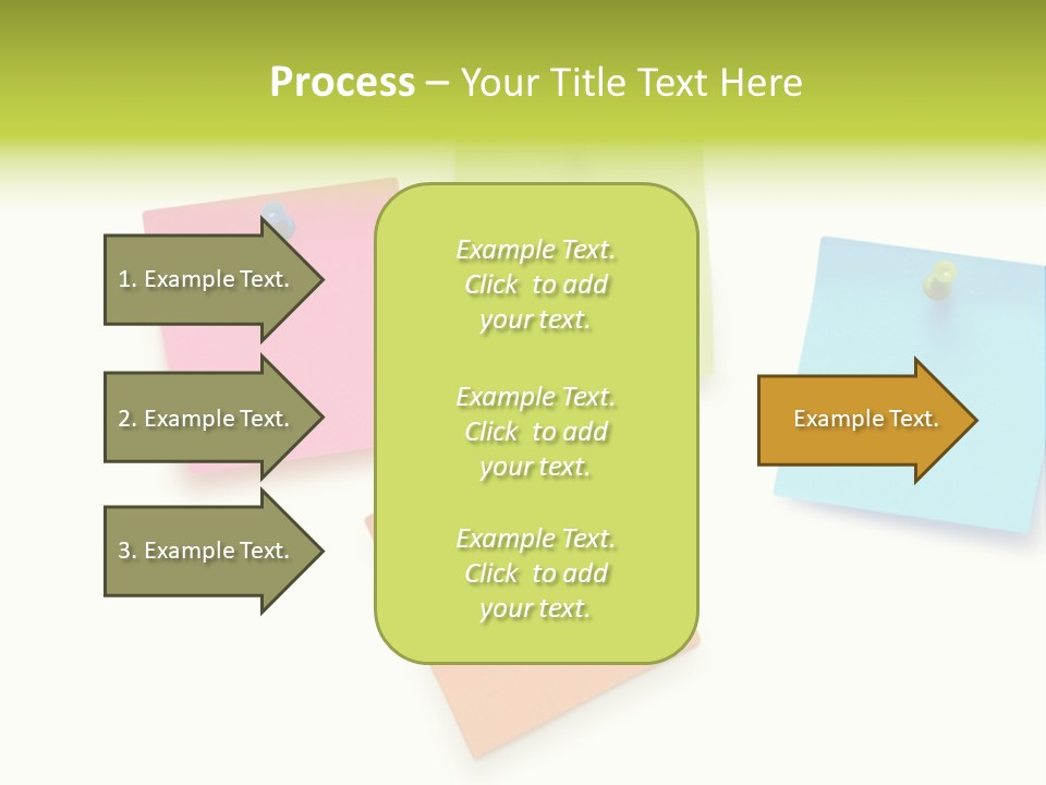 Bulletin Advice Closeup PowerPoint Template
