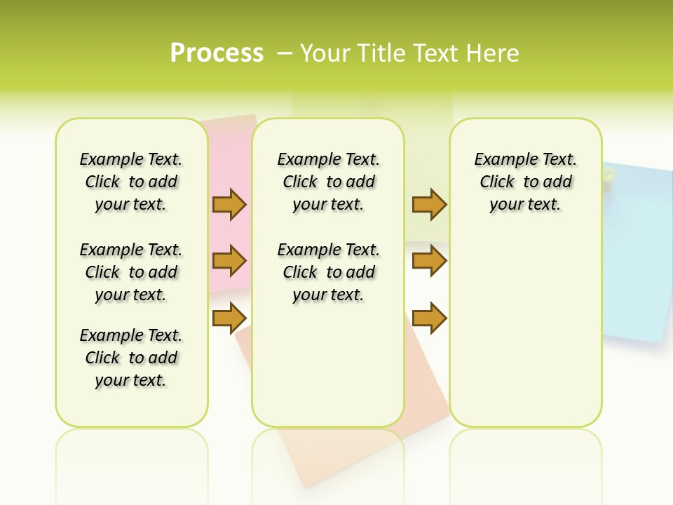 Bulletin Advice Closeup PowerPoint Template