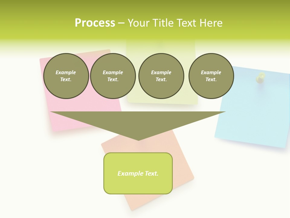 Bulletin Advice Closeup PowerPoint Template