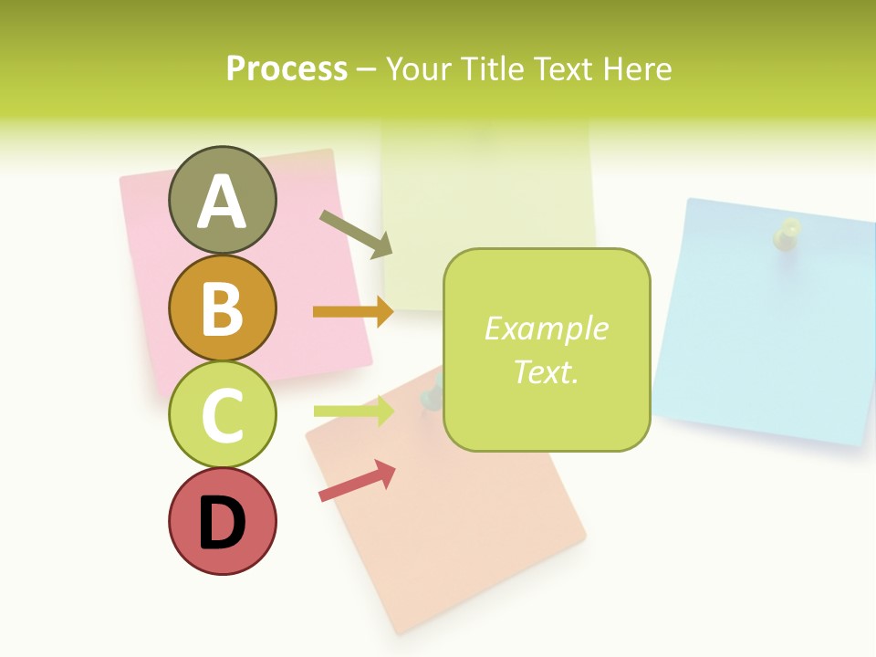 Bulletin Advice Closeup PowerPoint Template