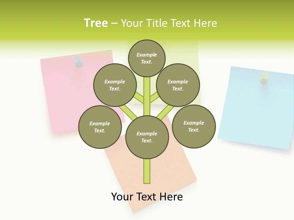 Bulletin Advice Closeup PowerPoint Template