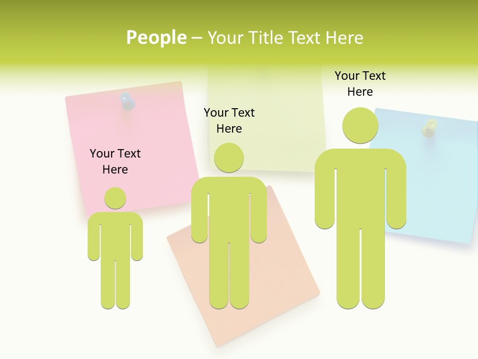 Bulletin Advice Closeup PowerPoint Template