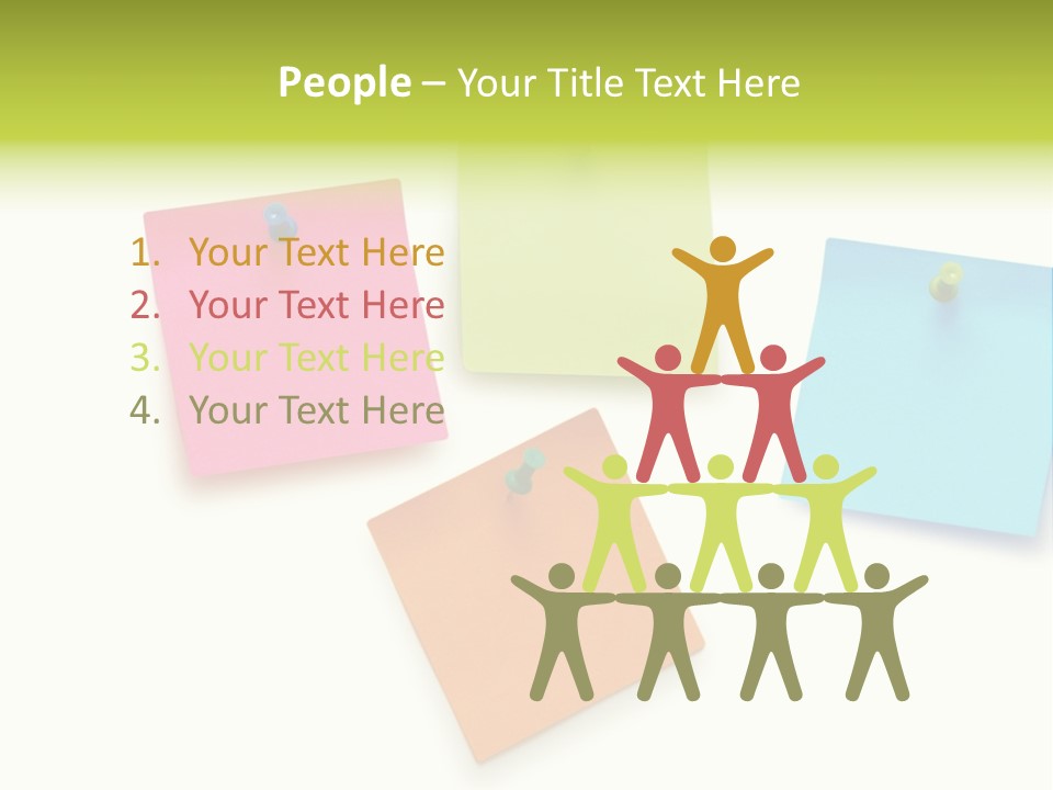 Bulletin Advice Closeup PowerPoint Template