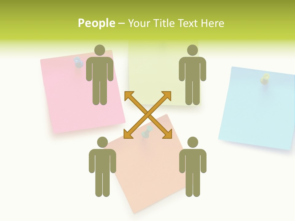 Bulletin Advice Closeup PowerPoint Template