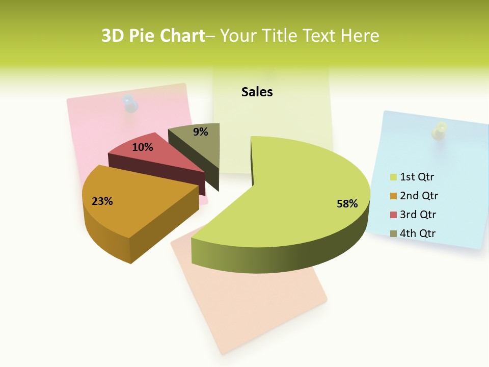 Bulletin Advice Closeup PowerPoint Template