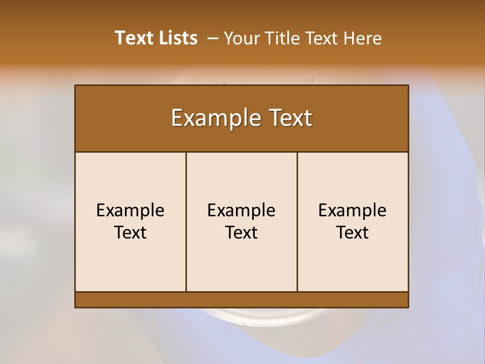 A Person In Blue Gloves Holding A Petri Dish PowerPoint Template