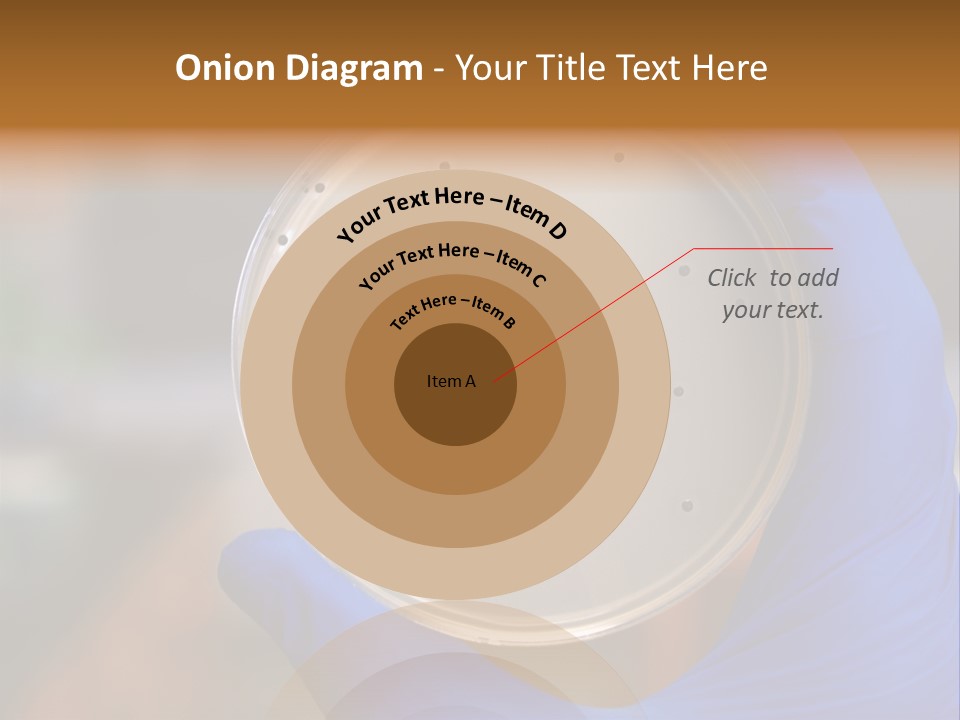 A Person In Blue Gloves Holding A Petri Dish PowerPoint Template