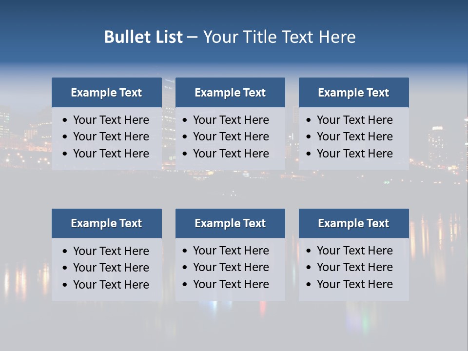 Blue Wing Machine PowerPoint Template