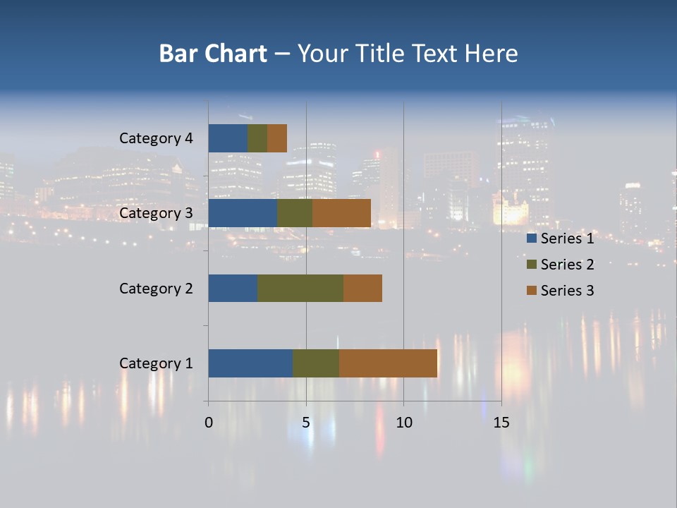 Blue Wing Machine PowerPoint Template