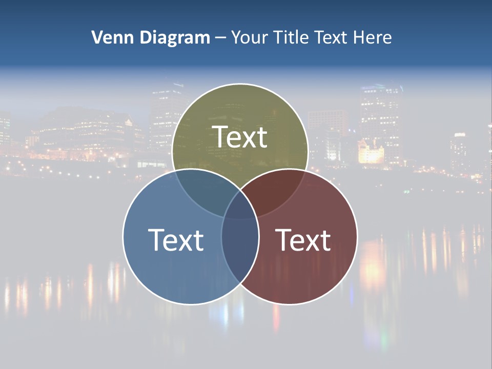 Blue Wing Machine PowerPoint Template