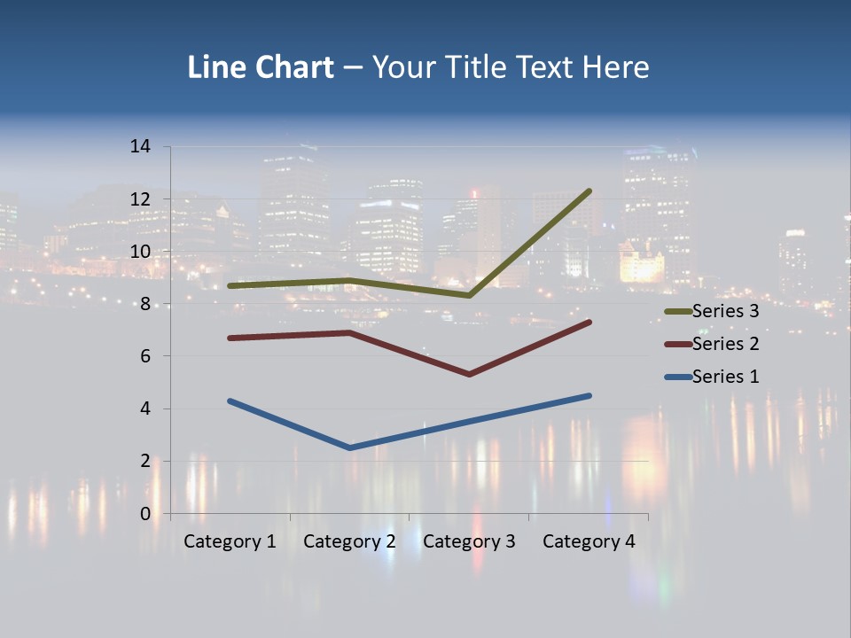 Blue Wing Machine PowerPoint Template
