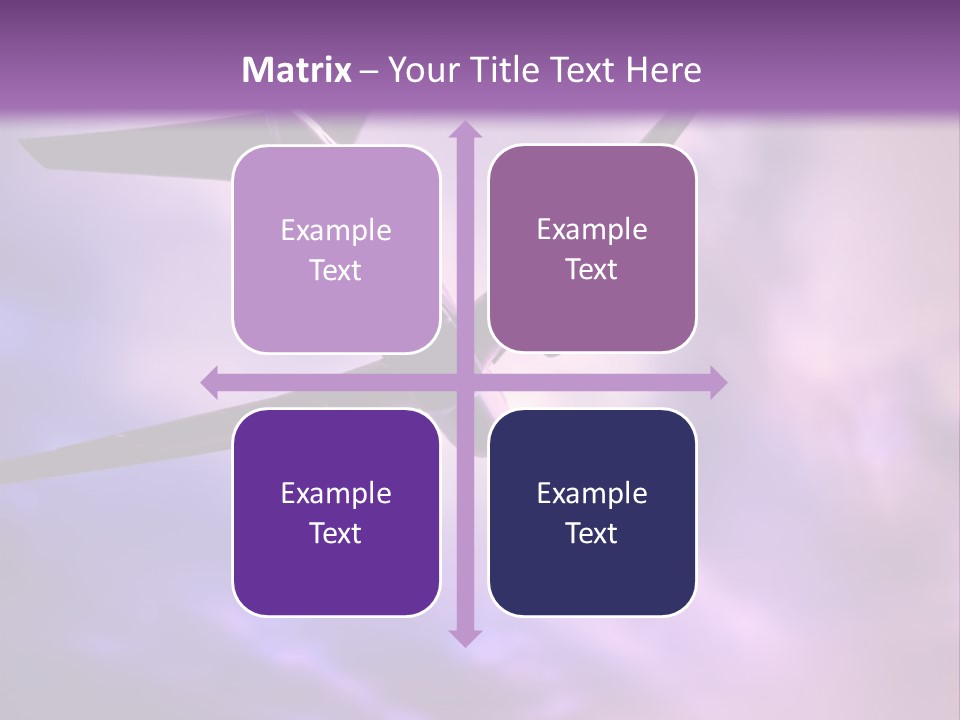 Blue Wing Machine PowerPoint Template