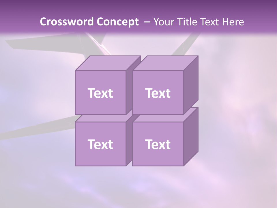 Blue Wing Machine PowerPoint Template