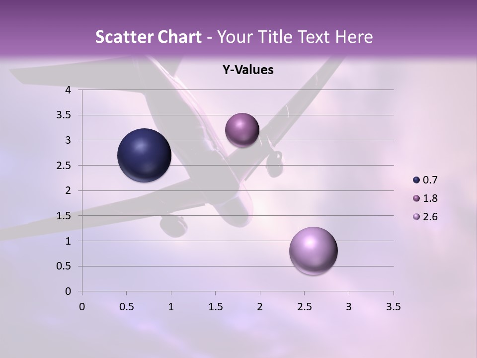 Blue Wing Machine PowerPoint Template