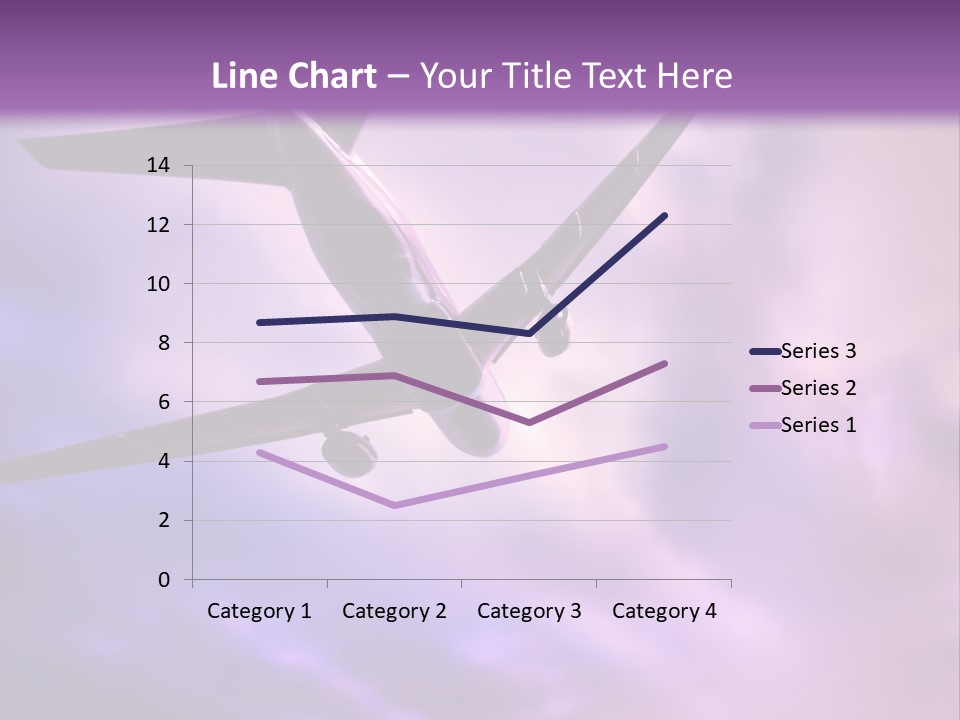 Blue Wing Machine PowerPoint Template