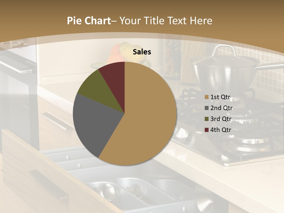 Interior Hardwood Furniture PowerPoint Template