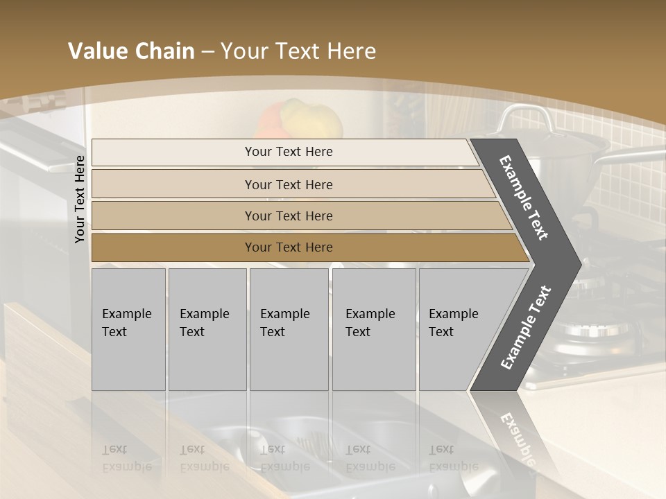 Interior Hardwood Furniture PowerPoint Template