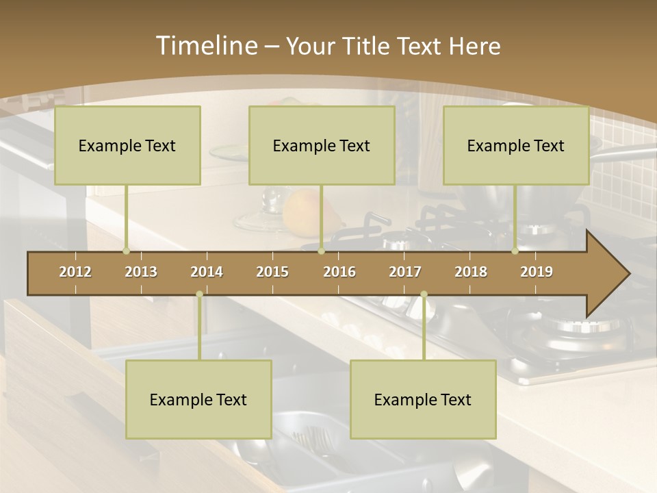 Interior Hardwood Furniture PowerPoint Template