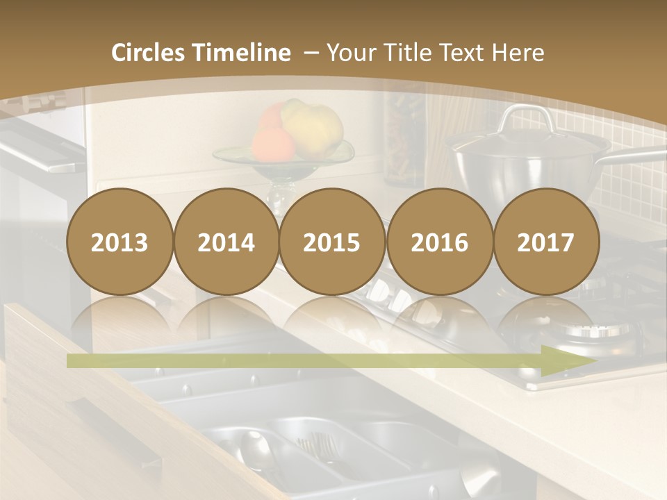 Interior Hardwood Furniture PowerPoint Template