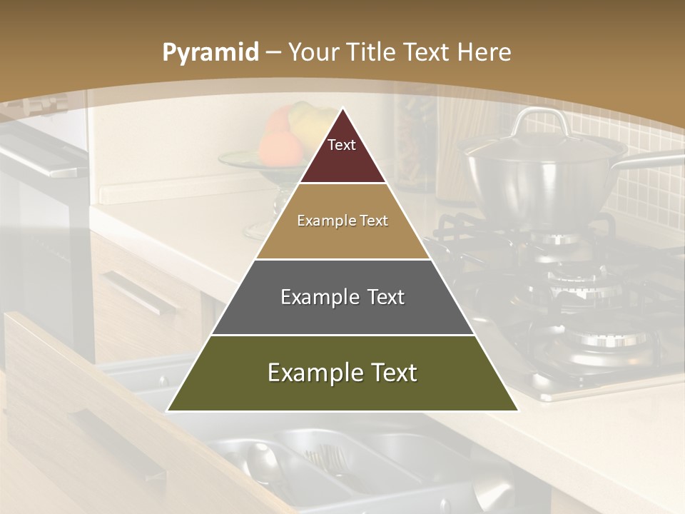 Interior Hardwood Furniture PowerPoint Template