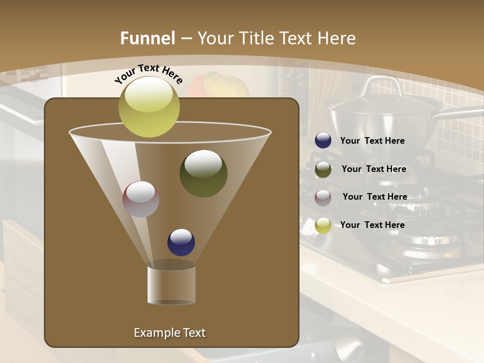Interior Hardwood Furniture PowerPoint Template