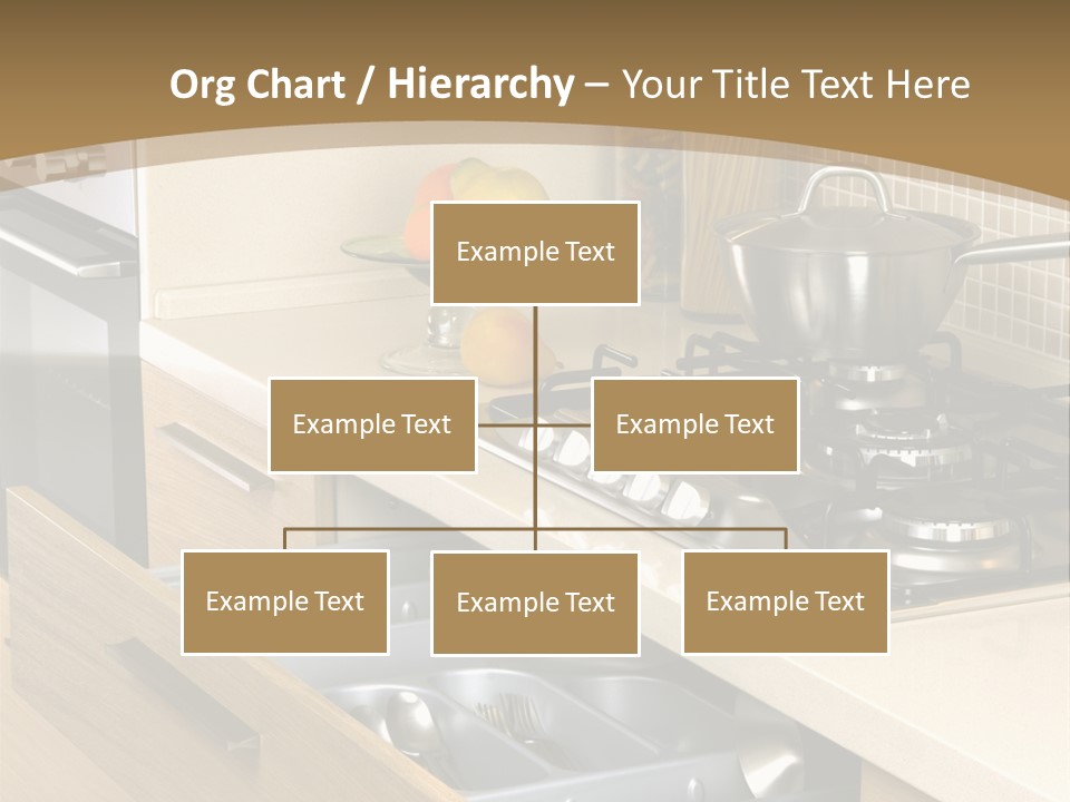 Interior Hardwood Furniture PowerPoint Template