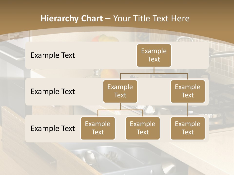 Interior Hardwood Furniture PowerPoint Template