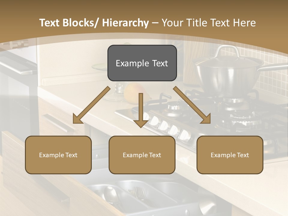 Interior Hardwood Furniture PowerPoint Template