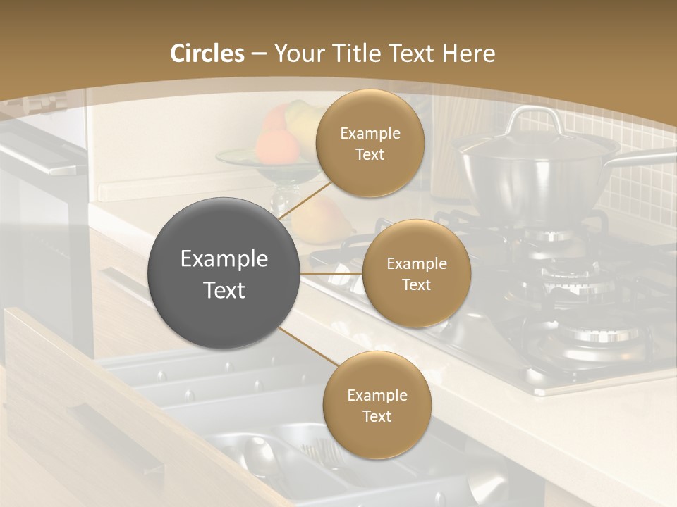 Interior Hardwood Furniture PowerPoint Template