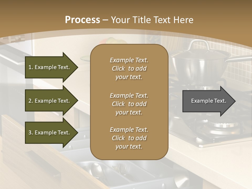 Interior Hardwood Furniture PowerPoint Template