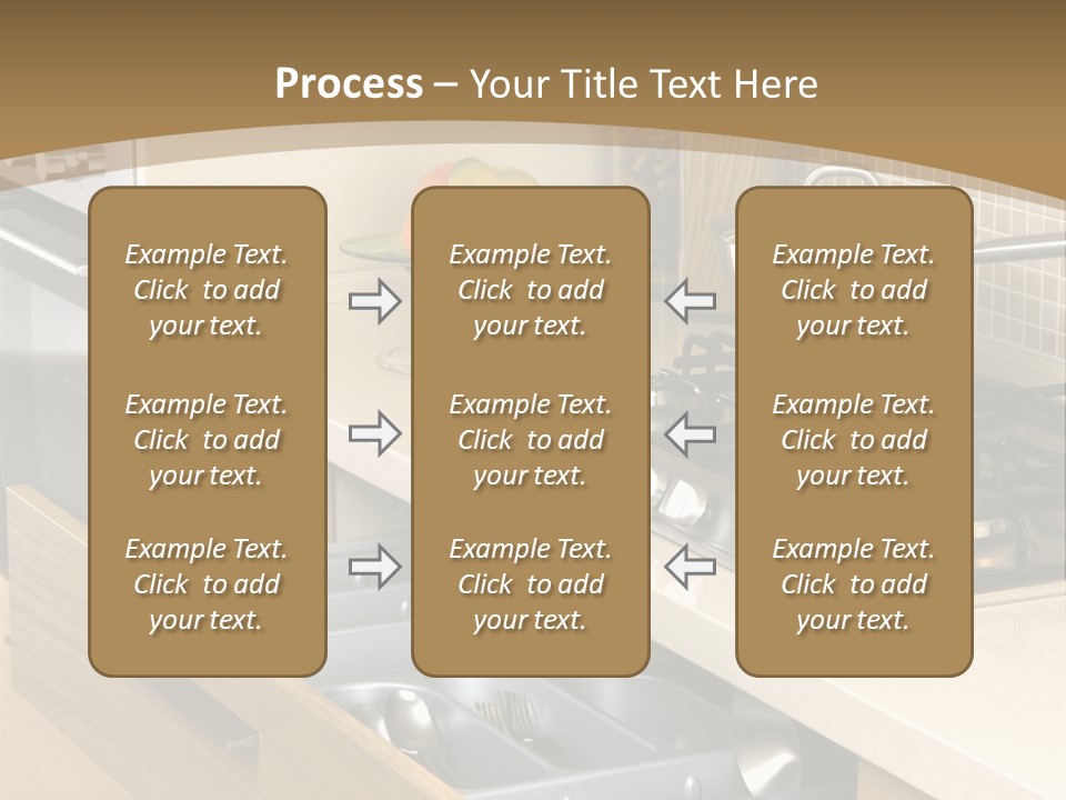 Interior Hardwood Furniture PowerPoint Template