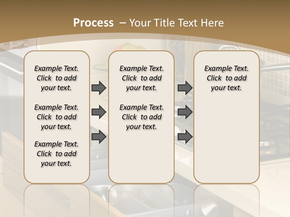 Interior Hardwood Furniture PowerPoint Template