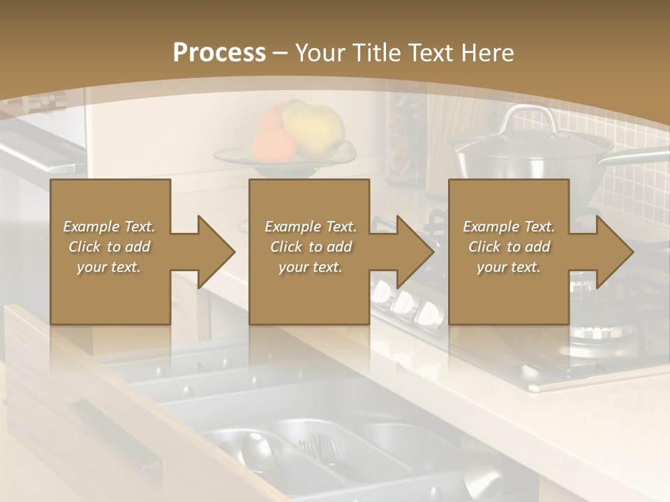 Interior Hardwood Furniture PowerPoint Template