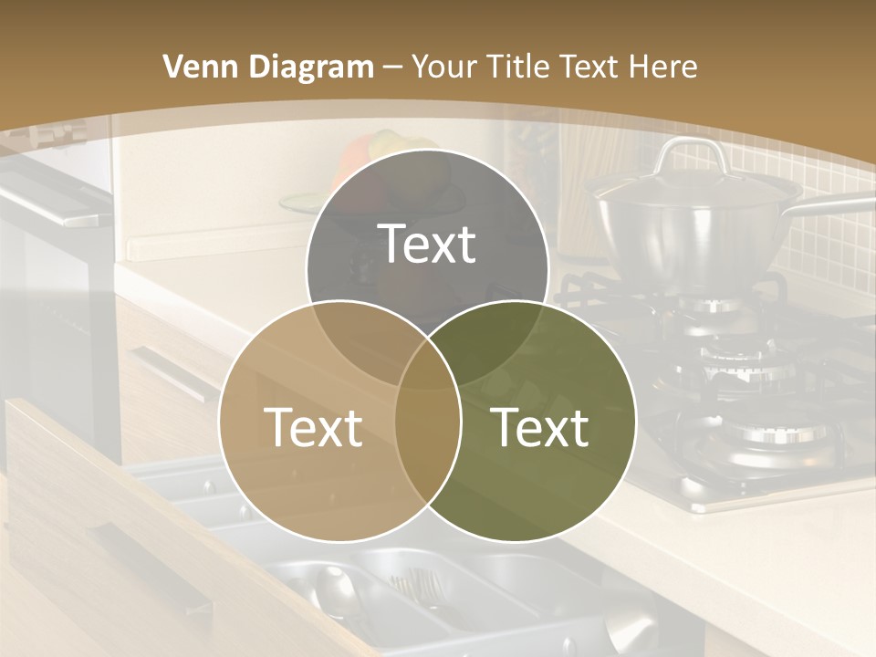Interior Hardwood Furniture PowerPoint Template