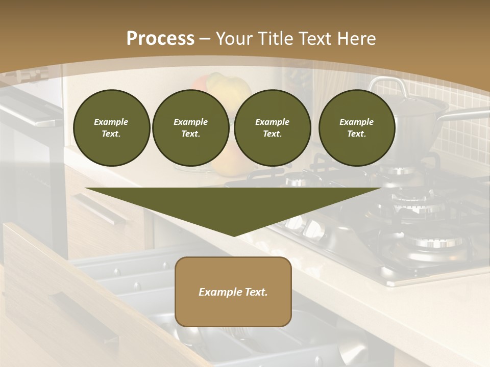 Interior Hardwood Furniture PowerPoint Template