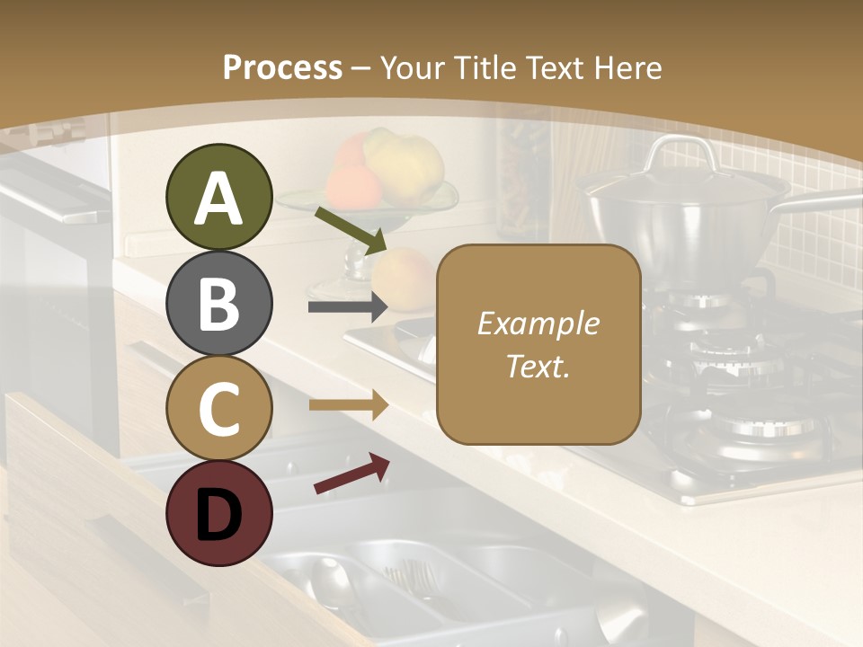 Interior Hardwood Furniture PowerPoint Template