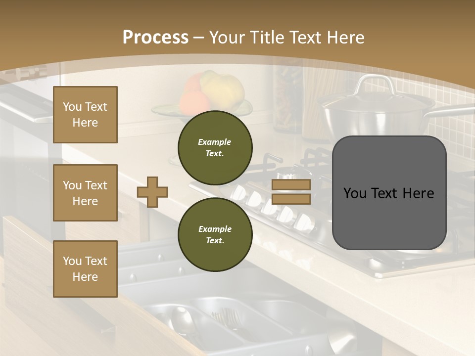 Interior Hardwood Furniture PowerPoint Template