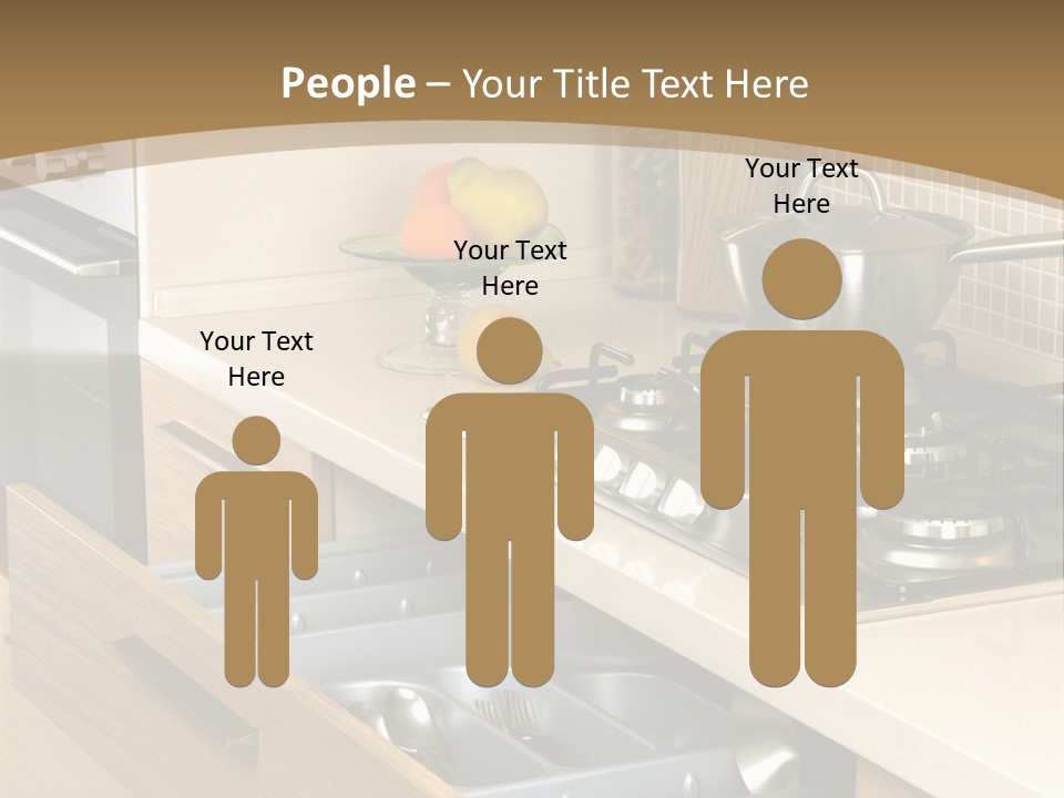 Interior Hardwood Furniture PowerPoint Template