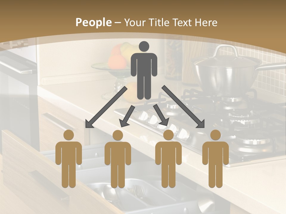 Interior Hardwood Furniture PowerPoint Template