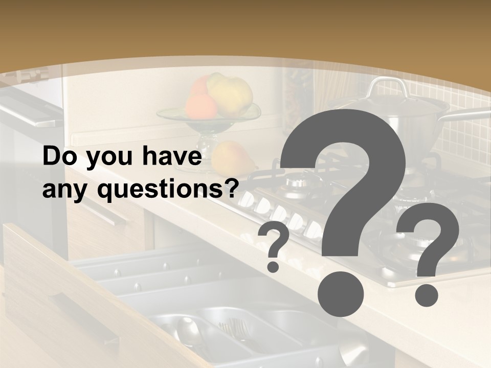 Interior Hardwood Furniture PowerPoint Template