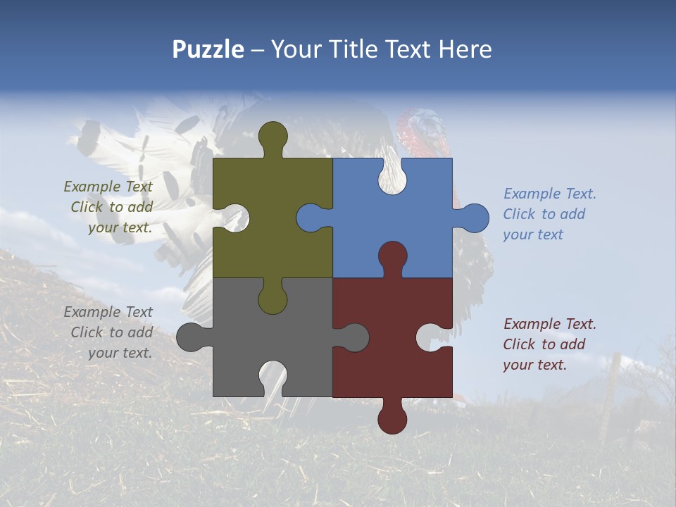 Summer Bigwig Gobbler PowerPoint Template