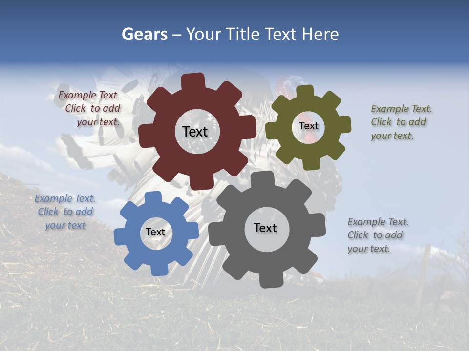 Summer Bigwig Gobbler PowerPoint Template