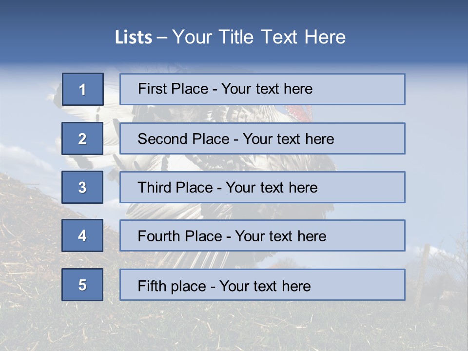 Summer Bigwig Gobbler PowerPoint Template