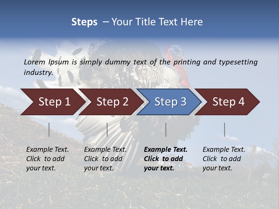 Summer Bigwig Gobbler PowerPoint Template