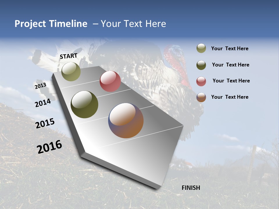 Summer Bigwig Gobbler PowerPoint Template