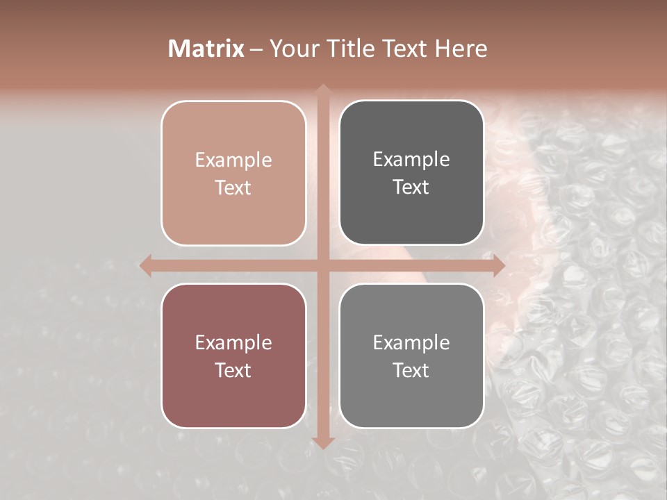 Material Waste Stress PowerPoint Template