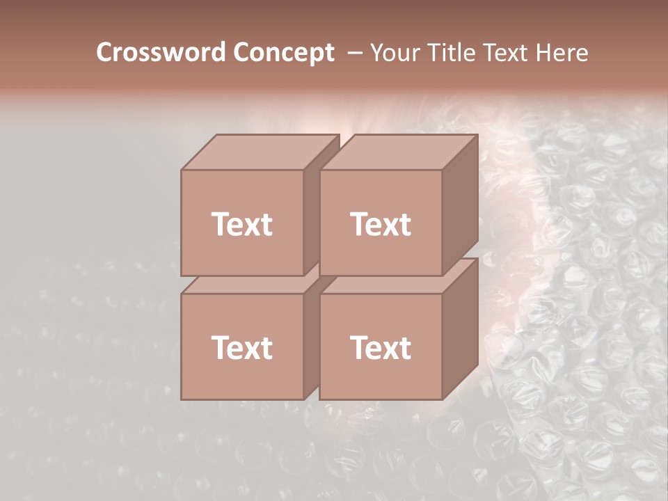 Material Waste Stress PowerPoint Template