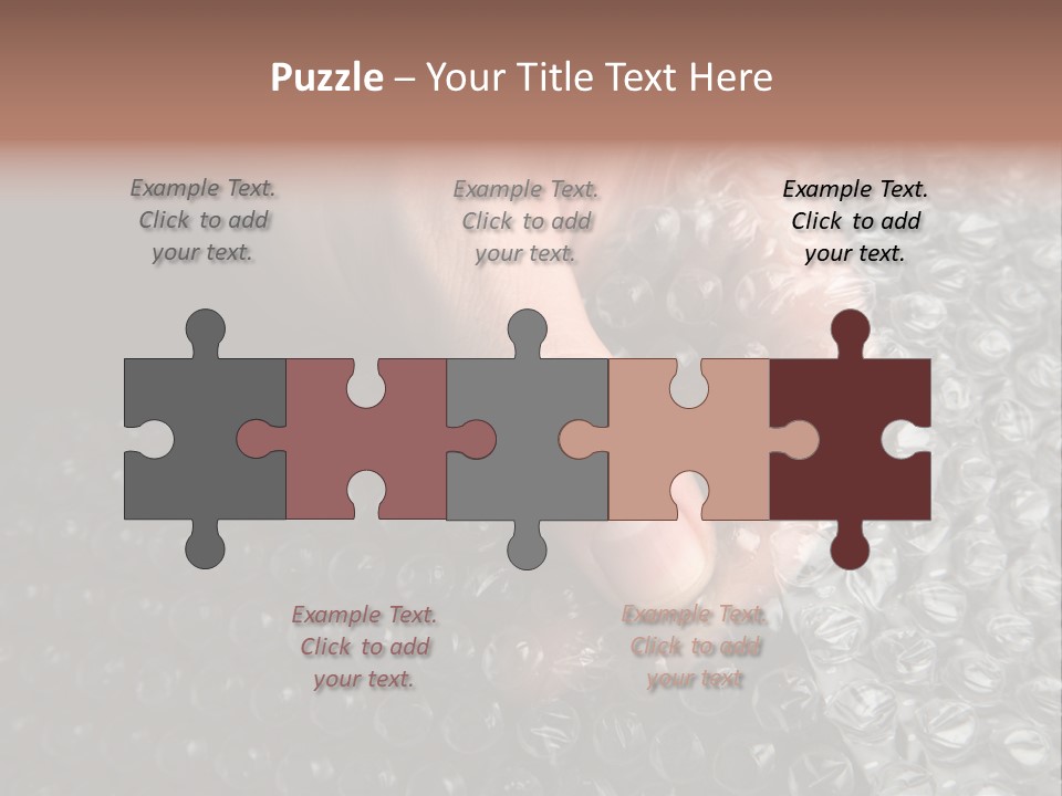 Material Waste Stress PowerPoint Template