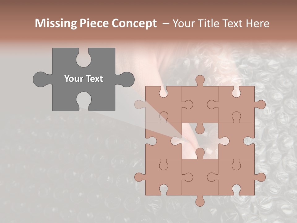 Material Waste Stress PowerPoint Template