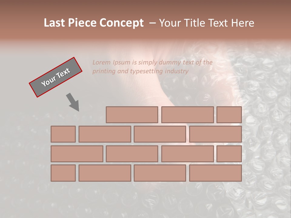 Material Waste Stress PowerPoint Template